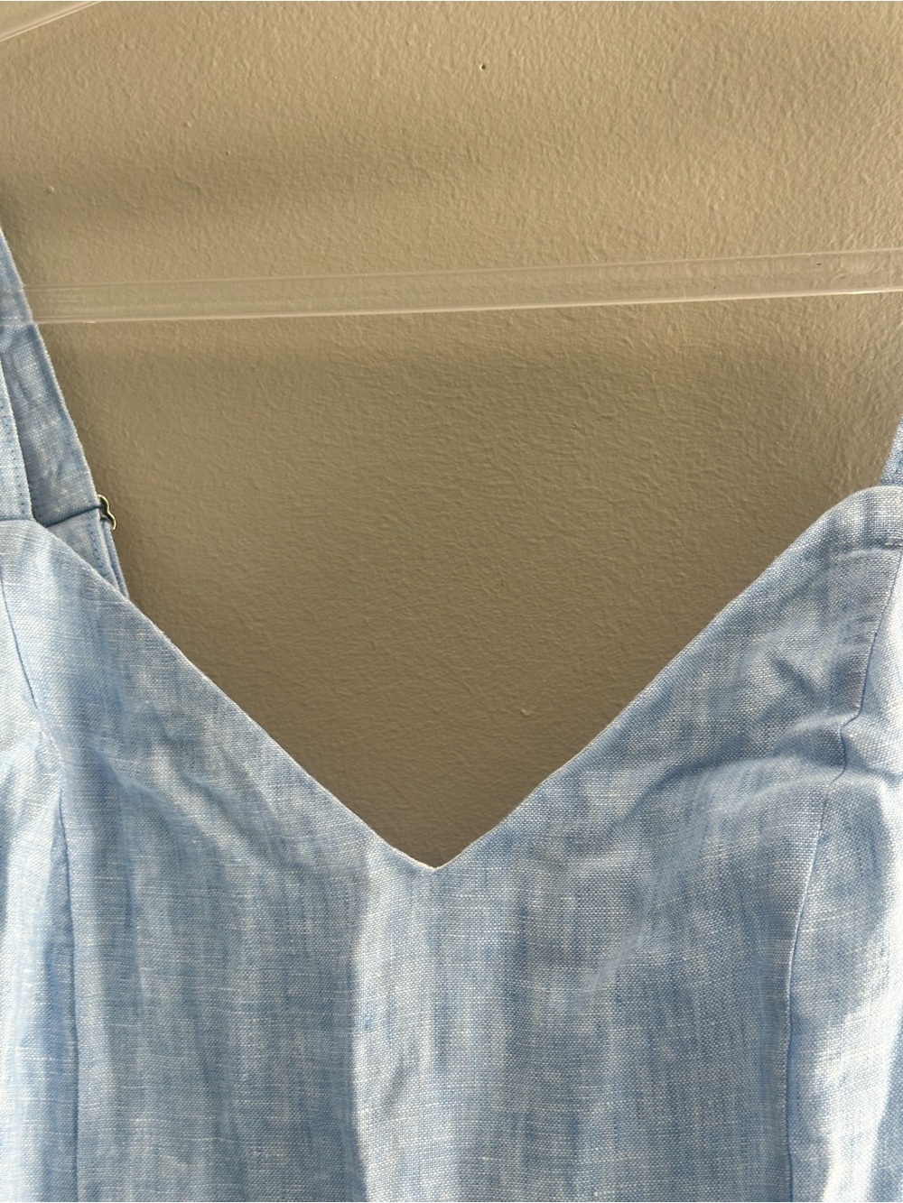 C&C California Light Blue Bodice with Pink Tiered Sundress - Picture 2 of 9